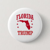 STROOM VOOR DONALD TRUMP RONDE BUTTON 5,7 CM (Voorkant)