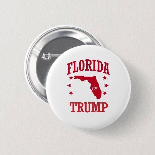 STROOM VOOR DONALD TRUMP RONDE BUTTON 5,7 CM (Voorkant /achterkant)