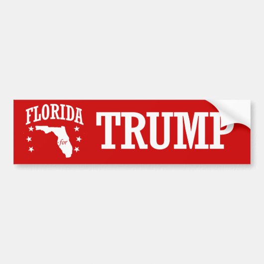 STROOM VOOR TRUMP BUMPERSTICKER (Voorkant)