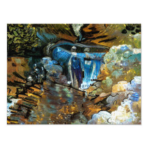 STROOM WATerval Foto Afdruk