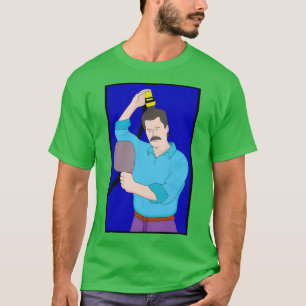 Stroomafvoer en drink van de bosbes t-shirt