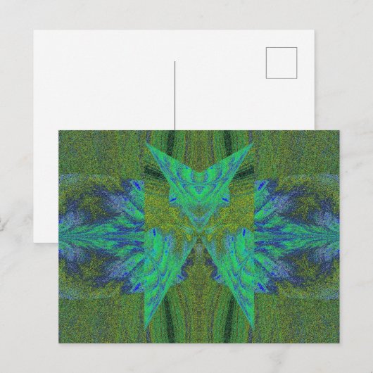 STROOMBUTTERFLES 4 BRIEFKAART (Voorkant / Achterkant)