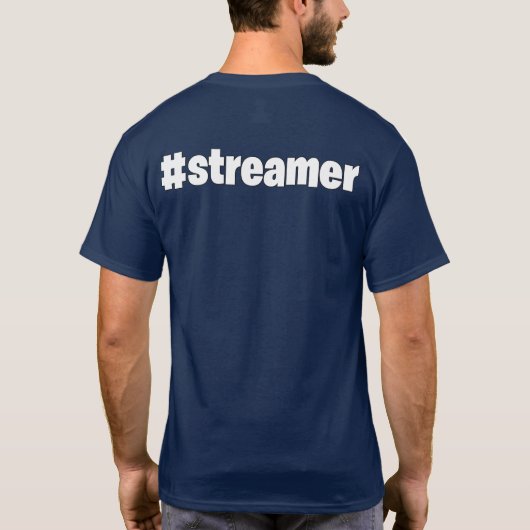 #stroomer SparhawkGames t-shirt (Achterkant)