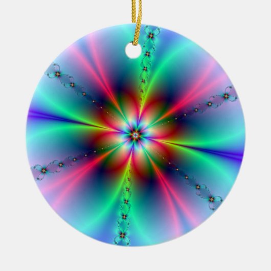 Stroomfractie Keramisch Ornament (Voorkant)