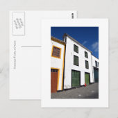 Stroomgebied: Terceira, Azoren Briefkaart (Voorkant / Achterkant)