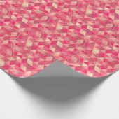 Stroomgeometrisch patroon cadeaupapier (Hoek)