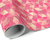 Stroomgeometrisch patroon cadeaupapier (Rol Hoek)