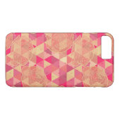 Stroomgeometrisch patroon Case-Mate iPhone case (Achterkant (Horizontaal))