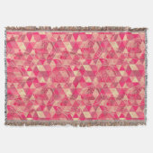 Stroomgeometrisch patroon deken (Voorkant)