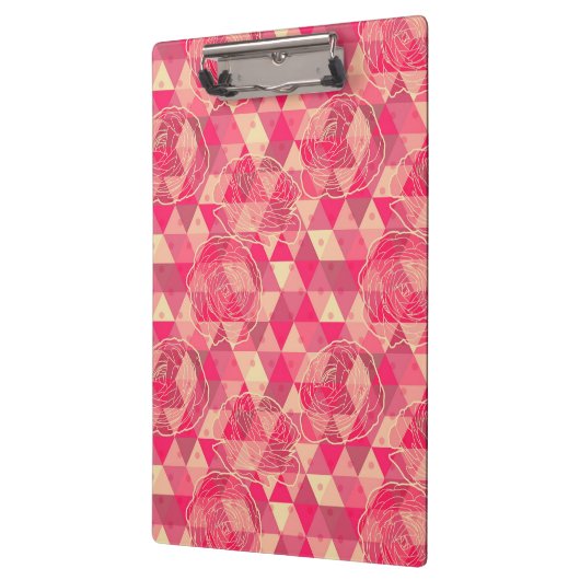 Stroomgeometrisch patroon klembord (Links)