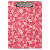 Stroomgeometrisch patroon klembord (Voorkant)