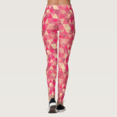 Stroomgeometrisch patroon leggings (Achterkant)