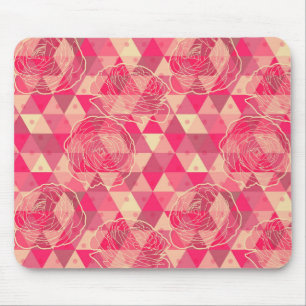 Stroomgeometrisch patroon muismat