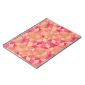 Stroomgeometrisch patroon notitieboek (Linkerzijde)