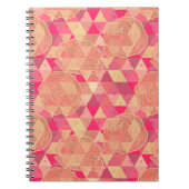 Stroomgeometrisch patroon notitieboek (Voorkant)