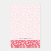 Stroomgeometrisch patroon post-it® notes (Voorkant)