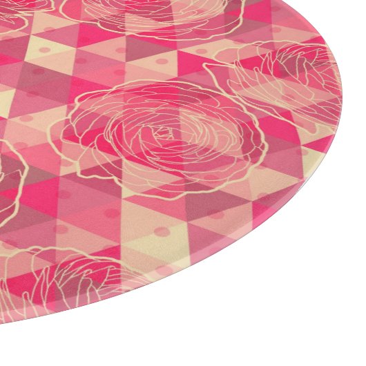 Stroomgeometrisch patroon snijplank (Hoek)