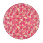 Stroomgeometrisch patroon snijplank (Voorkant)