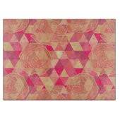 Stroomgeometrisch patroon snijplank (Voorkant)