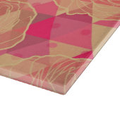 Stroomgeometrisch patroon snijplank (Hoek)