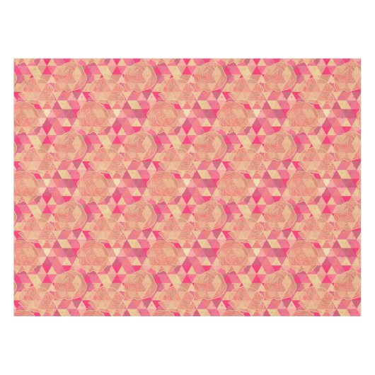 Stroomgeometrisch patroon tafelkleed (Voorkant (Horizontaal))