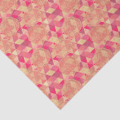 Stroomgeometrisch patroon tissuepapier (Detail)