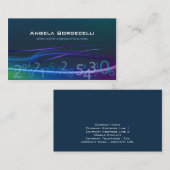 Stroomgetallen Boekhouding Visitekaartje (Voorkant / Achterkant)