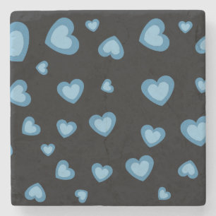 STROOMHOORZITTEN RODE VALENTIJN VERLIES GIFT STONE STENEN ONDERZETTER