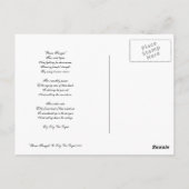 "Stroomkabel" Briefkaart (Achterkant)