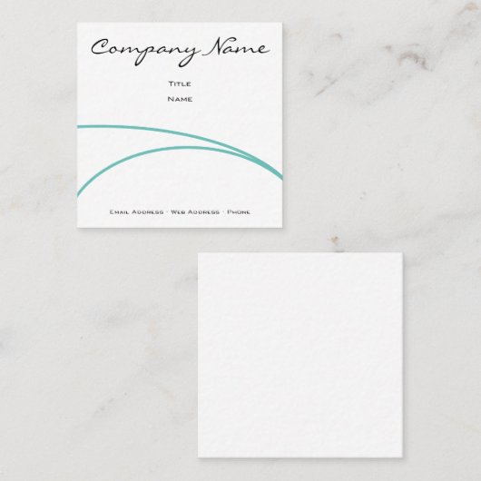 Stroomlijn Visitekaartje (Voorkant / Achterkant)