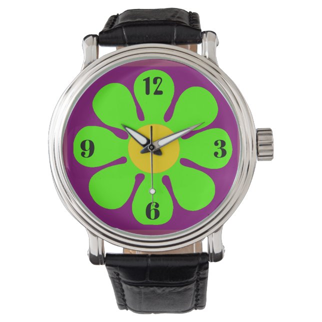Stroomlijnde polshorloge horloge (Voorkant)