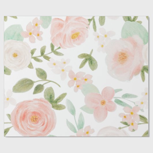 STROOMLOPEND SEAMLESS PATROON CADEAUPAPIER (Vlak)