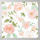 STROOMLOPEND SEAMLESS PATROON POSTER (Voorkant)