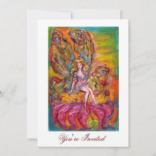 STROOMMELDING OP DE PINK IRIS Fantasy Yellow White Kaart