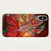 STROOMMELING IN RODE Fantasy Case-Mate iPhone Case (Achterkant (horizontaal))