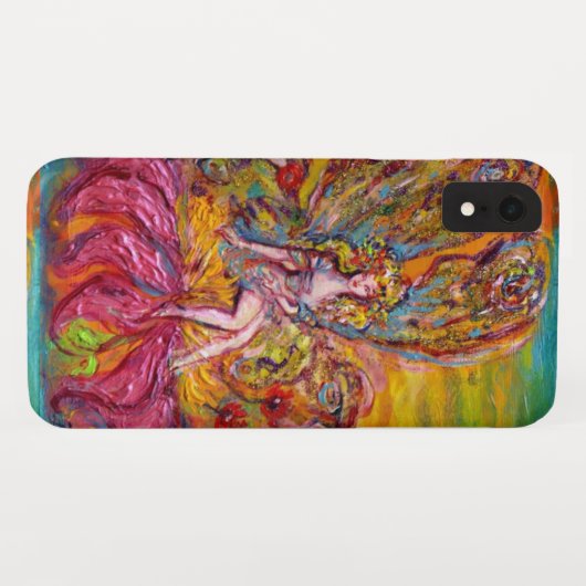 STROOMMELING OP DE PINK IRIS Fantasy Case-Mate iPhone Case (Achterkant (horizontaal))