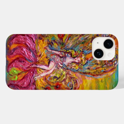 STROOMMELING OP DE PINK IRIS Fantasy Case-Mate iPhone Case (Achterkant (horizontaal))