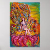 STROOMMELING OP DE PINK IRIS Fantasy Poster (Voorkant)