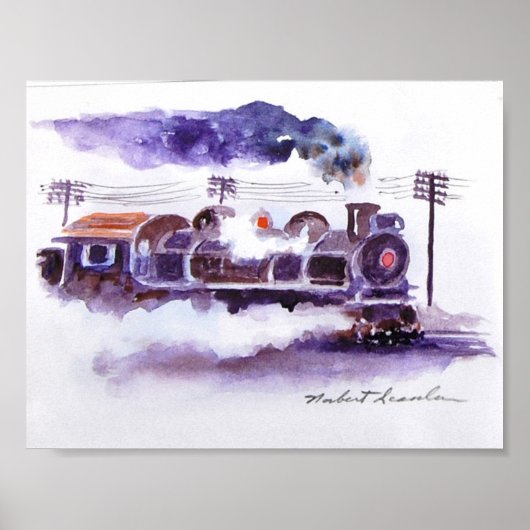 stroommotor poster (Voorkant)