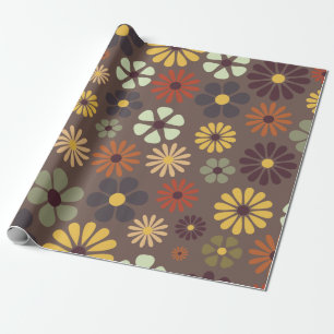 Stroomopriem voor ventilator Hippy Flowers Cadeaupapier