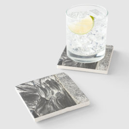 Stroompatroon 4 stenen onderzetter