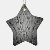 Stroompjes op een zandstrand keramisch ornament (Links)