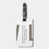 Stroomprijzen VII Bagagelabel (Achterkant verticaal)