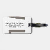 Stroomprijzen VII Bagagelabel (Achterkant horizontaal)