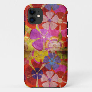 Stroomroze, blauw, rood, Paars Case-Mate iPhone Case