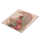 STROOMSTAND/LADY VAN DE MON, STROMEN IN PINK TEGELTJE (Zijkant)