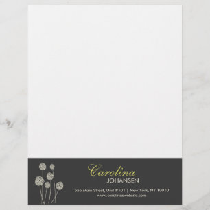 STROOMSTROMEN TAN/GRAY Letterhead Briefhoofd Sjabloon