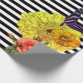 STROOMSTROOM, ROOS, verpakkingspapier Cadeaupapier (Hoek)