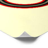 Stroomsymbool Poster (Hoek)