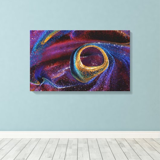 Stroomtoestand Canvas Afdruk (Insitu (Houten vloer))